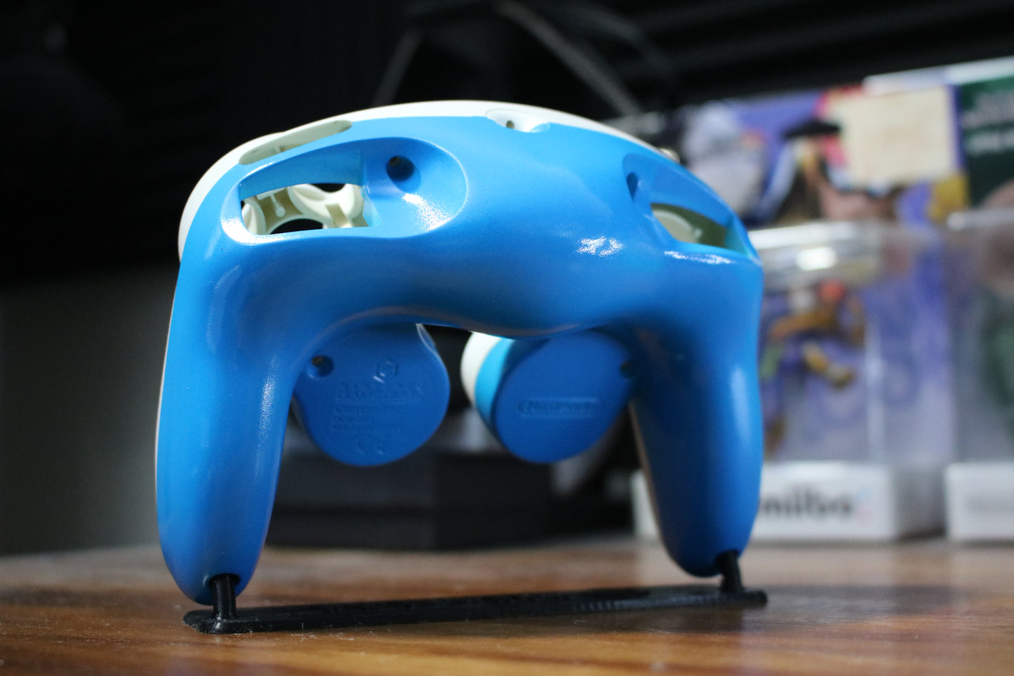 BLEMISH | Custom Painted Official Nintendo GameCube Controller Shell (OEM) | Super Smash Bros. Melee & Ultimate | Wii |