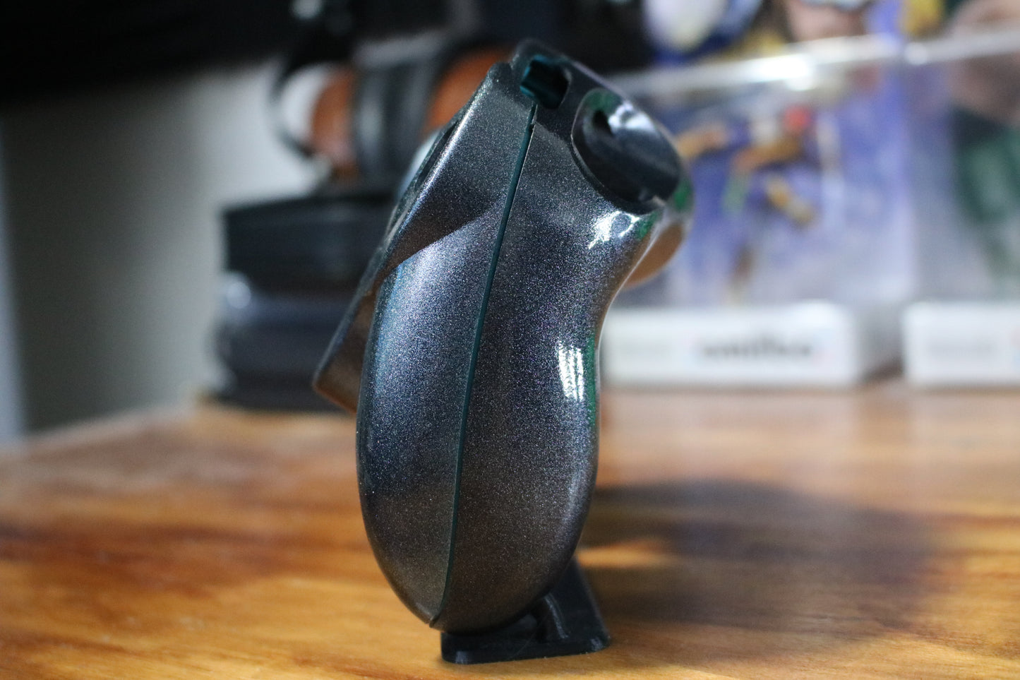 Custom Painted Official Nintendo GameCube Controller Shell (OEM) | Super Smash Bros. Melee & Ultimate | Samus | Metroid Prime |