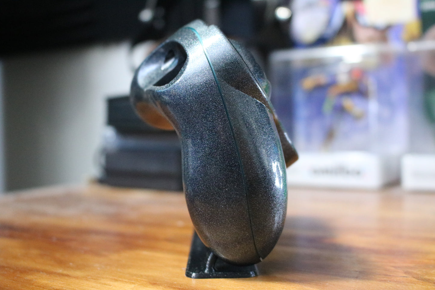Custom Painted Official Nintendo GameCube Controller Shell (OEM) | Super Smash Bros. Melee & Ultimate | Samus | Metroid Prime |
