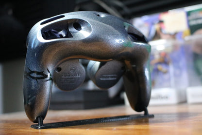 Custom Painted Official Nintendo GameCube Controller Shell (OEM) | Super Smash Bros. Melee & Ultimate | Kanye West | YEEZUS |
