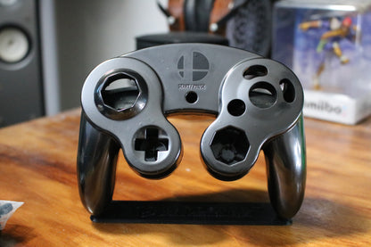 Custom Painted Official Nintendo GameCube Controller Shell (OEM) | Super Smash Bros. Melee & Ultimate | Chrome | Ultimate |